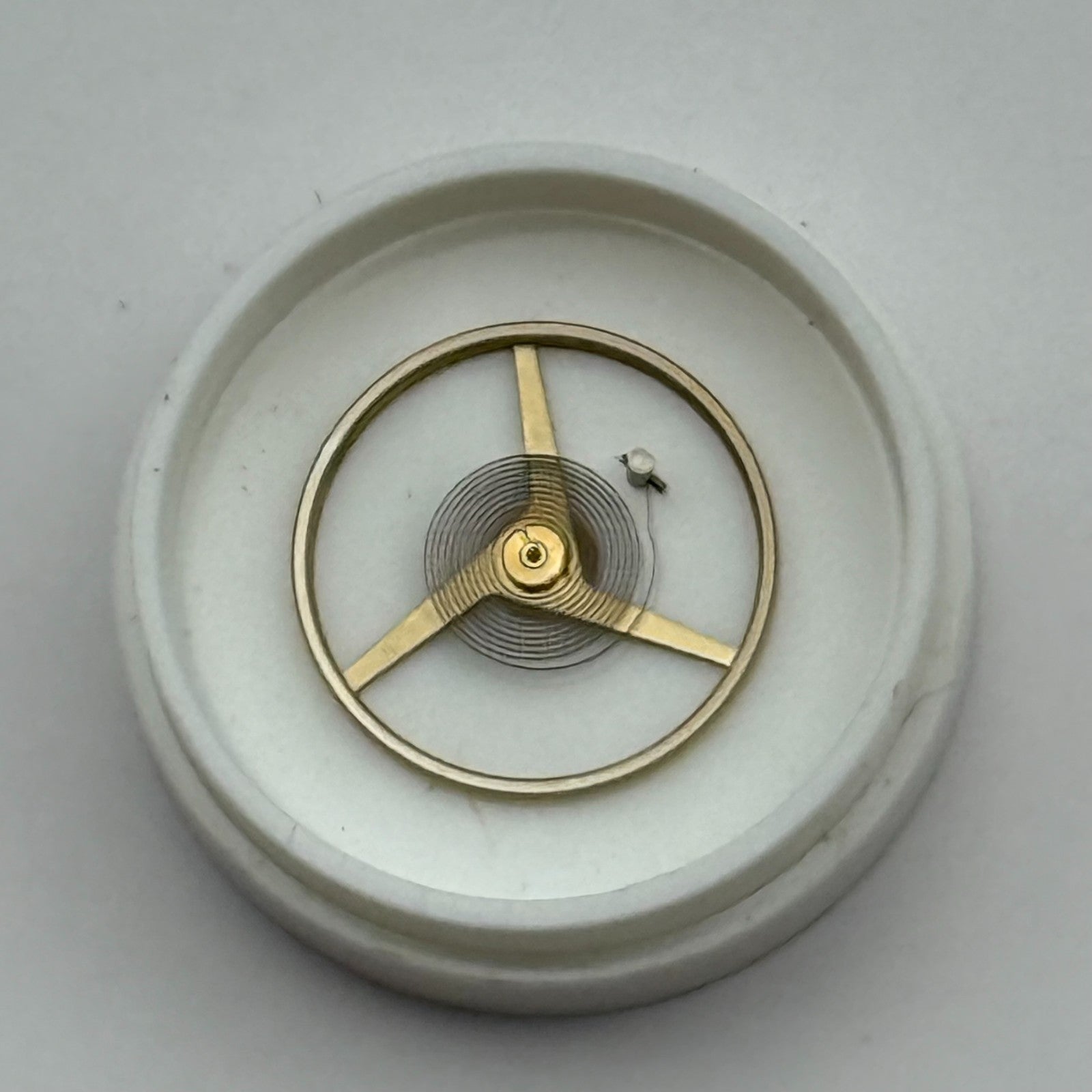 ETA 2390 2401 Balance Wheel Complete And Spring 1419 M Watch Movement Parts 