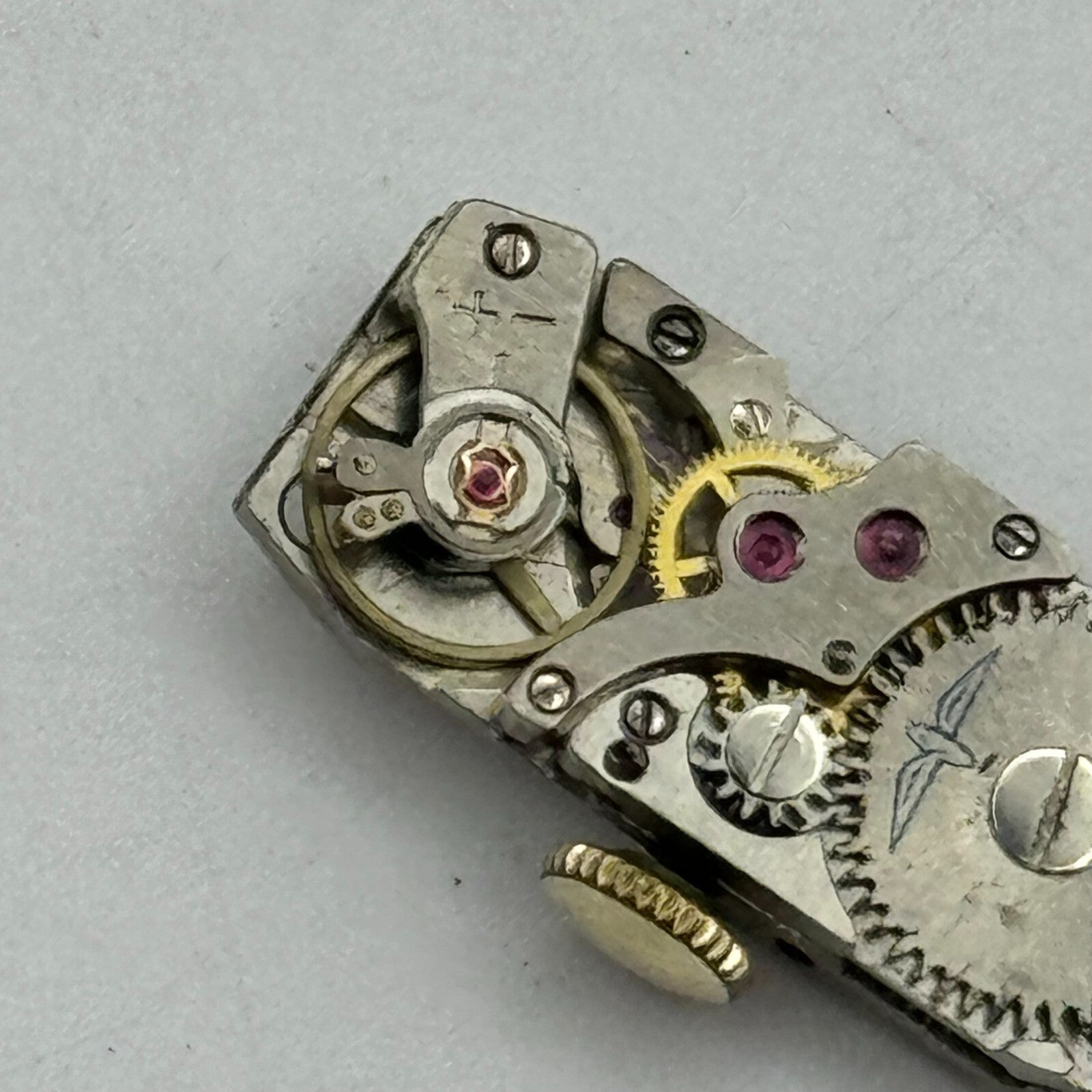 9mm Ladies Rotary FHF 59-21 Tank Watch Movement Manual Wind Swiss PARTS SPARES