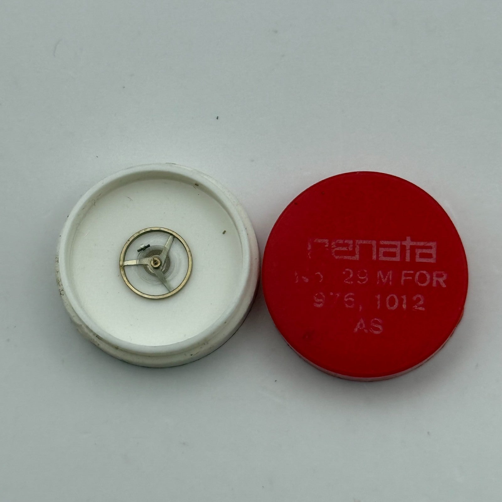 AS 976 1012 Balance Wheel Complete And Spring  29 M Watch Movement Parts NOS