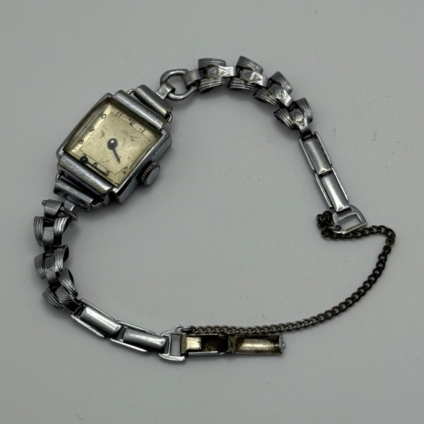 17mm Vintage Oris Ladies Swiss Prima Bracelet Manual Wind Watch PARTS / REPAIR