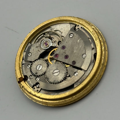 ETA 2408 Date Watch Movement UNO Manual Wind Vintage Swiss Parts Repair 31.8mm