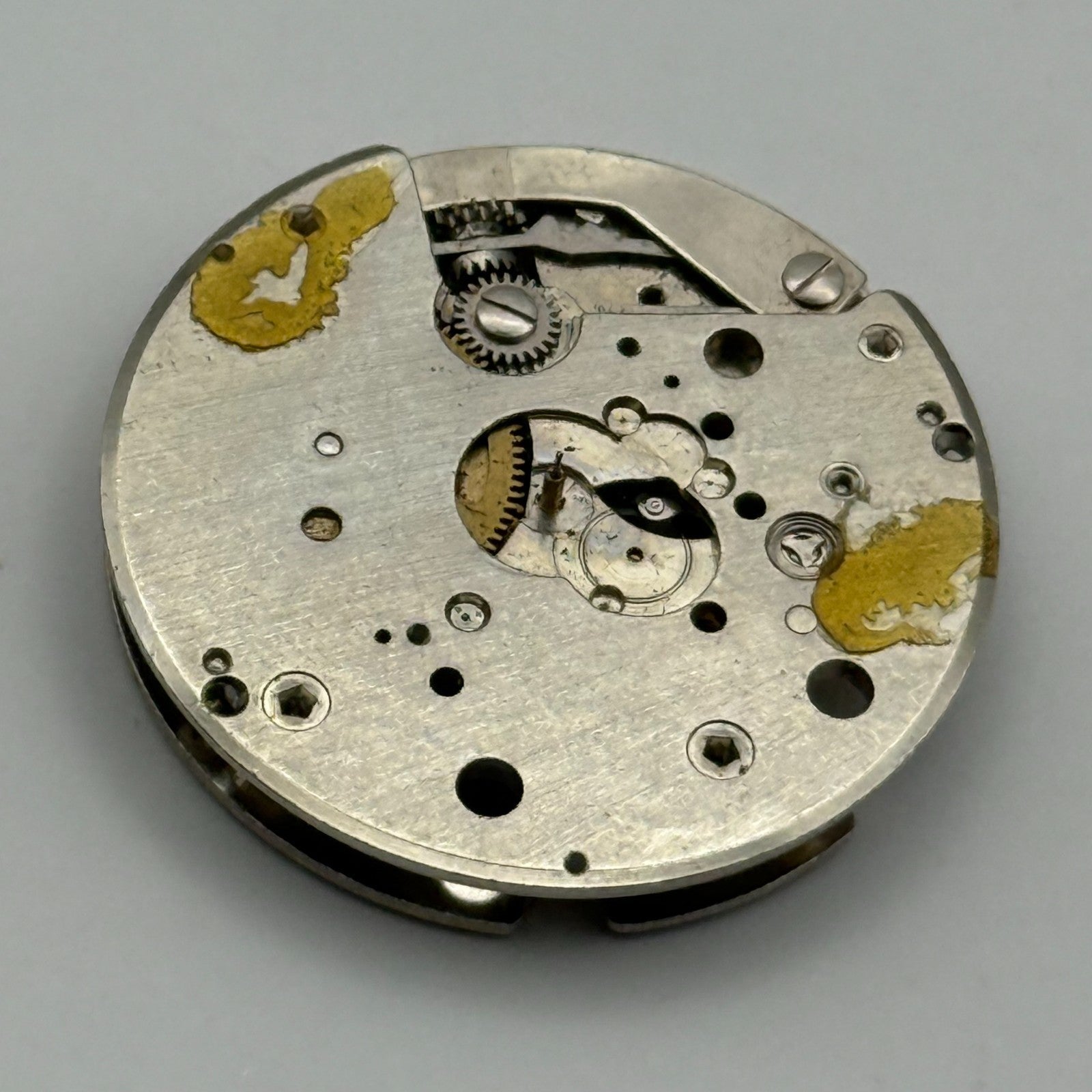 Sonceboz ES 55 Watch Movement PG Time Manual Wind Vintage Parts Repair 27mm