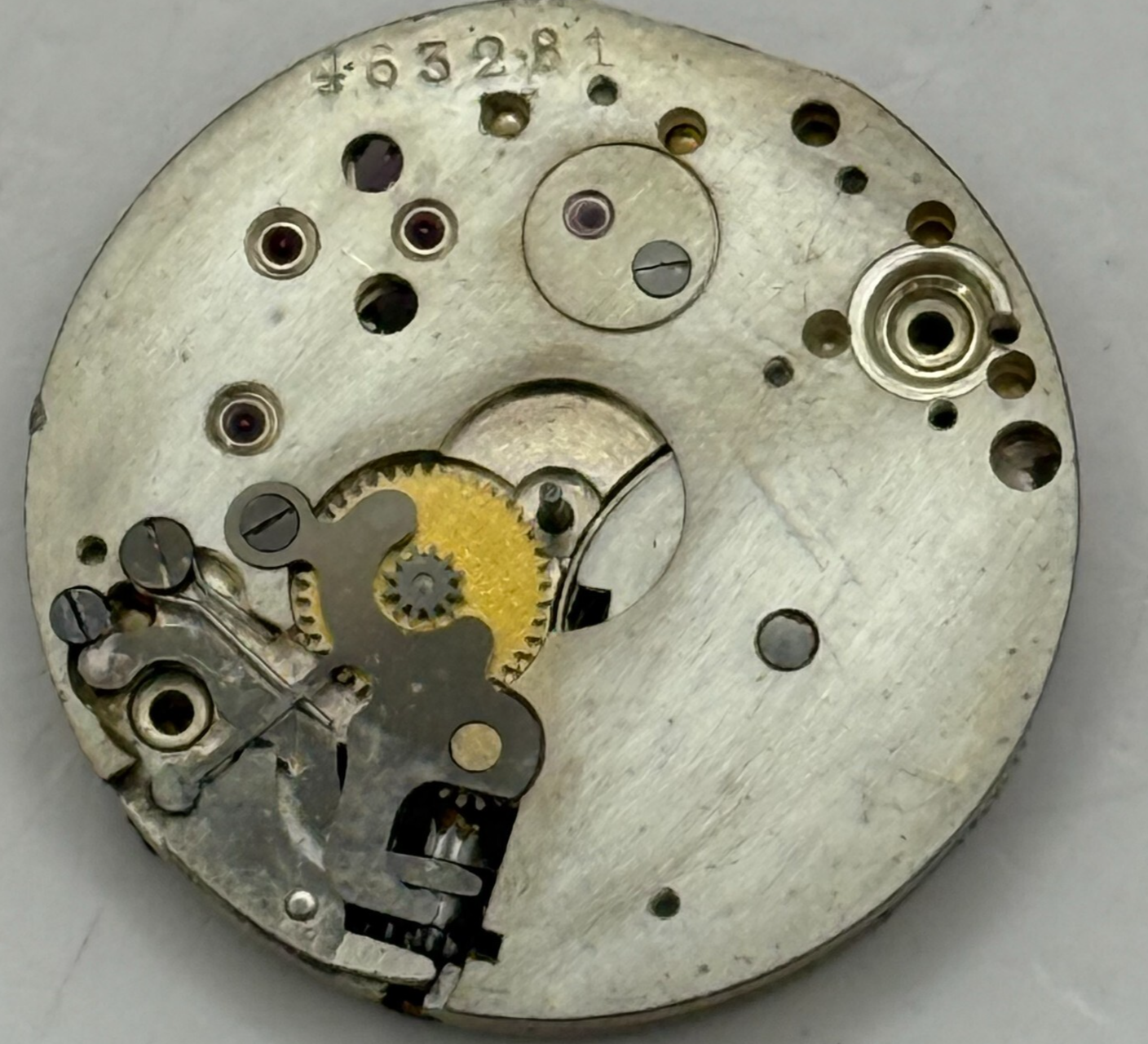 21.9mm Vintage Terminus High Grade Swiss Manual Wind Watch Movement PARTS