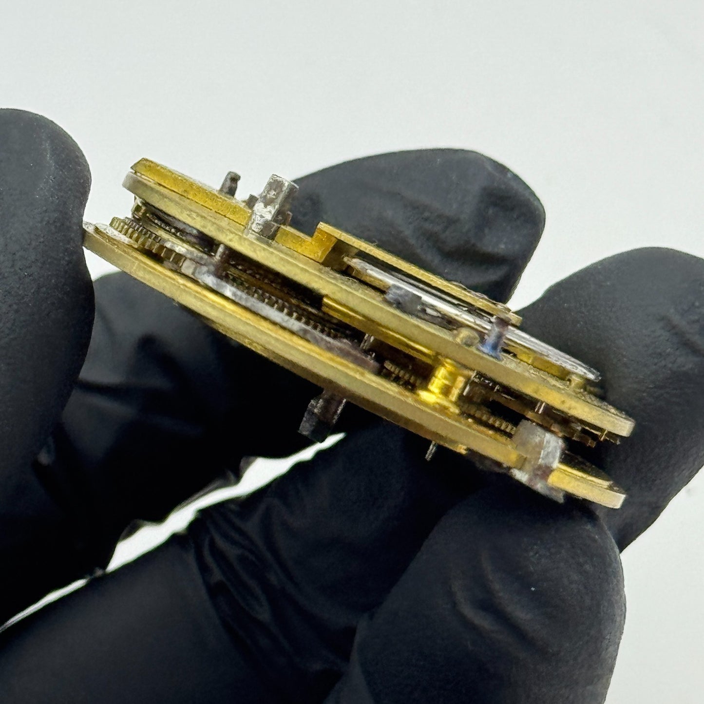 Fusee Pocket Watch Movement Antique English Key Wound Parts Repair Spares 44.3mm