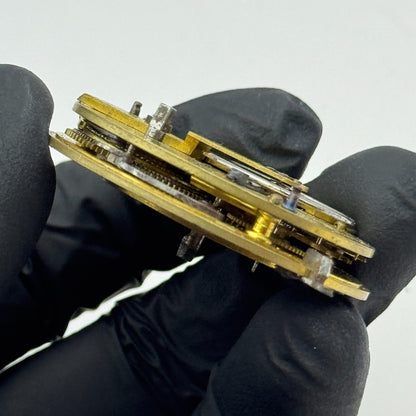 Fusee Pocket Watch Movement Antique English Key Wound Parts Repair Spares 44.3mm