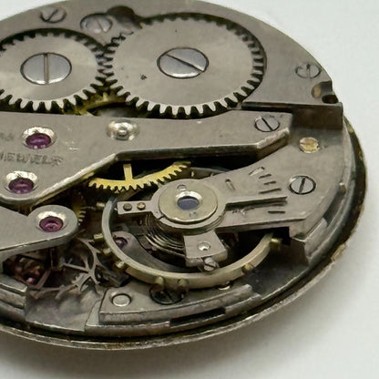 Avia AS 1123 1124 Watch Movement Manual Wind Vintage Swiss Parts Repair 23.5mm