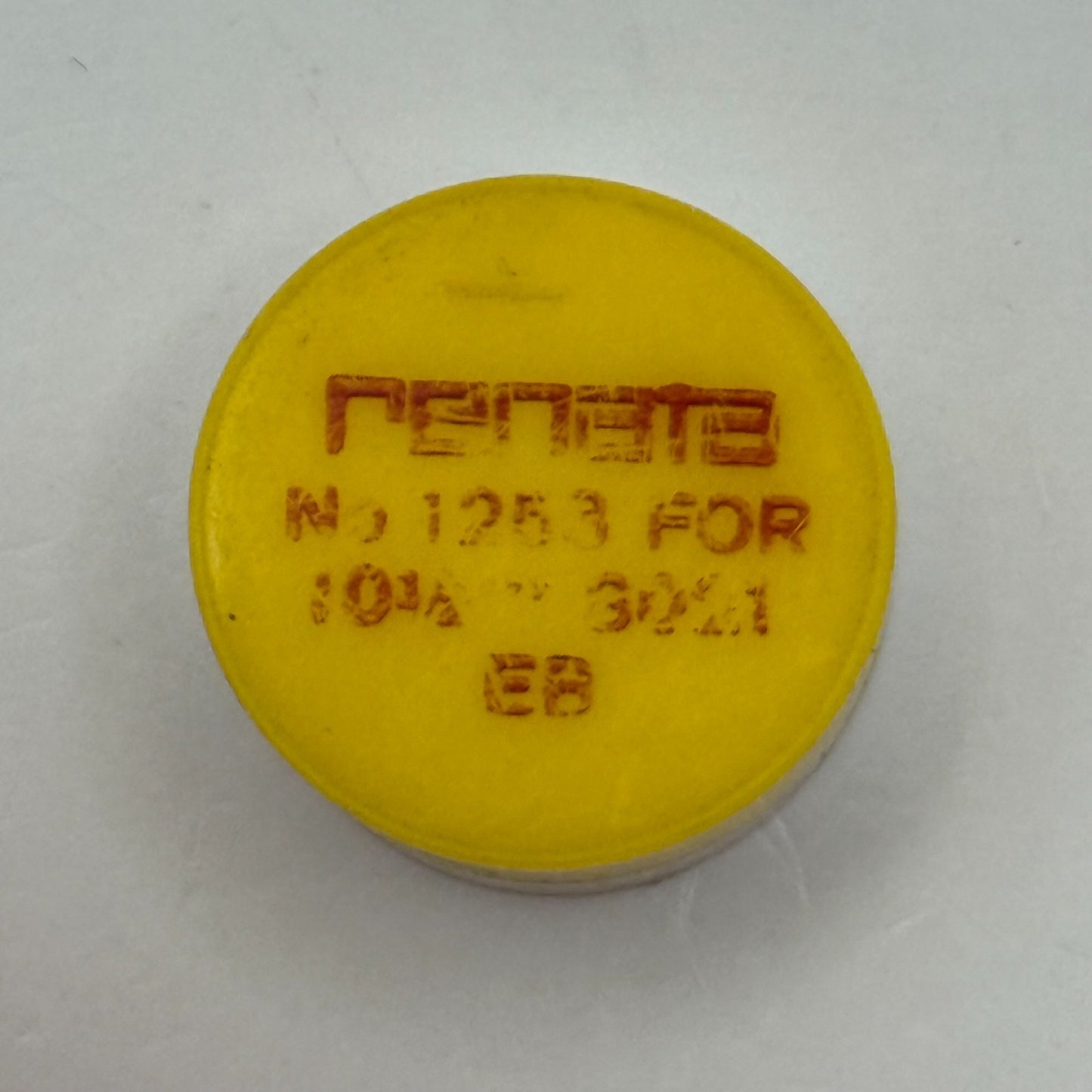 EB 8021 Balance Wheel Complete And Spring  10½’’’ 1253 Watch Movement Parts NOS