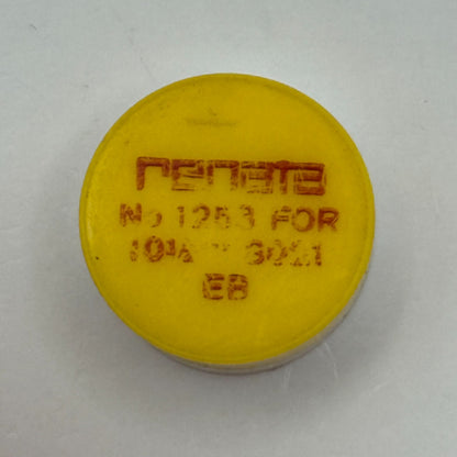 EB 8021 Balance Wheel Complete And Spring  10½’’’ 1253 Watch Movement Parts NOS