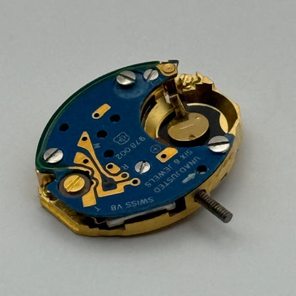 ETA 978.002 Quartz Watch Movement Incomplete Swiss Ladies Vintage Parts Repair
