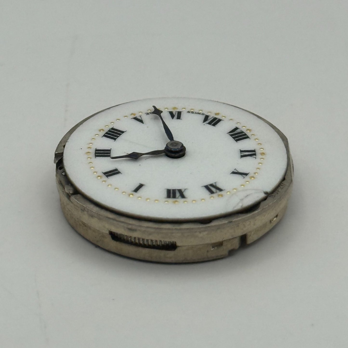 Buren Grand Prix Good Balance Watch Movement Manual Wind Vintage Parts 23.7mm