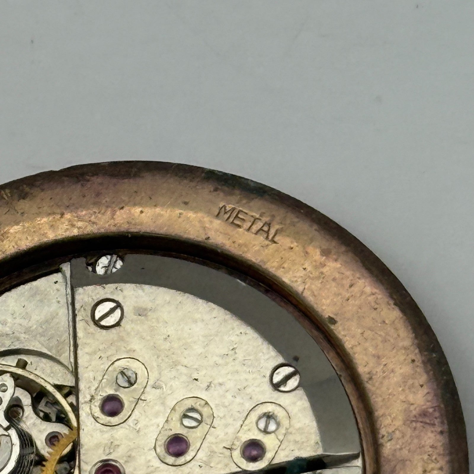 ETA 2390 Watch Movement Janus Manual Wind Vintage Swiss Parts Repair 32.6mm
