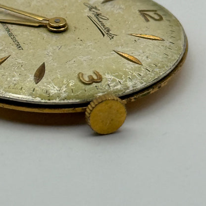 Buser 15A Thomas Russell & Son Watch Movement Running Manual Wind Parts 29.8mm