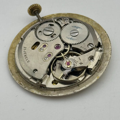 26mm Men's Rotary AS 1746 1747 Manual Wind Watch Movement Swiss Made PARTS