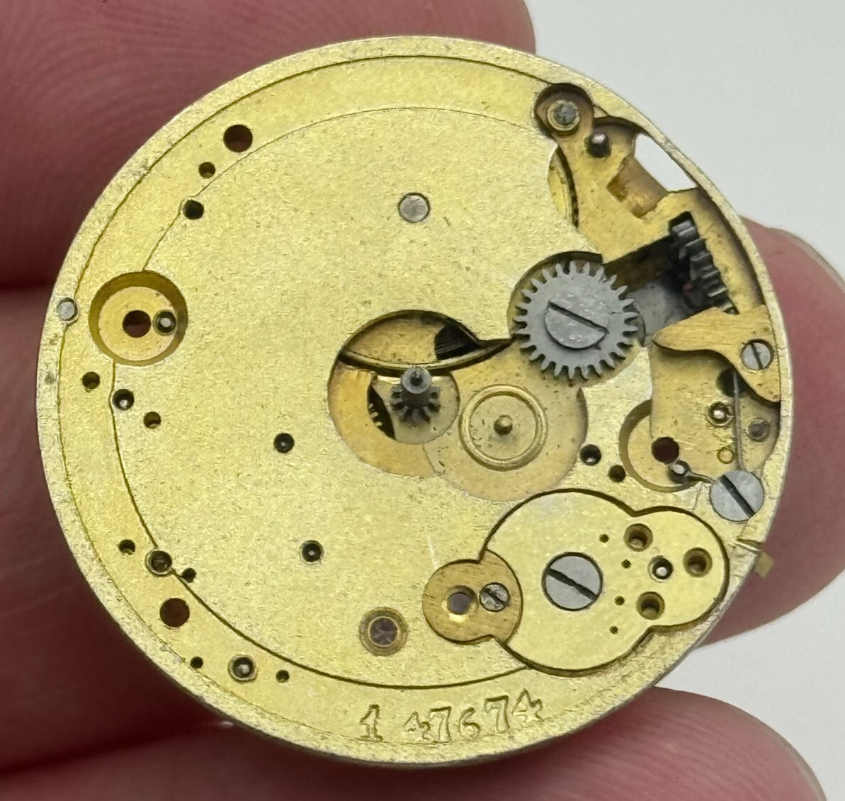 26.7mm Unidentified High Grade Manual Wind Watch Movement Vintage PARTS SPARES