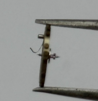 ETA 2410 Balance Wheel Complete And Spring Inca 957 M Watch Movement Parts