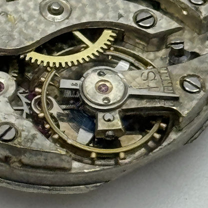 25mm Steiger HP Unidentified Manual Wind Swiss Watch Movement Vintage PARTS