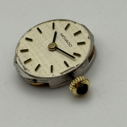 13mm Vintage Zenith 16.5 Movado Ladies Manual Wind Watch Movement PARTS / REPAIR