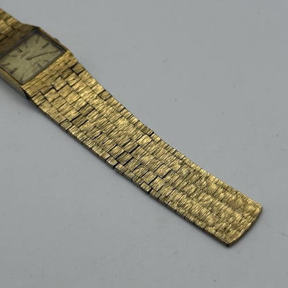 24mm Vintage Ladies Swiss Emperor Gold Plated Manual Wind Swiss FHF Watch PARTS