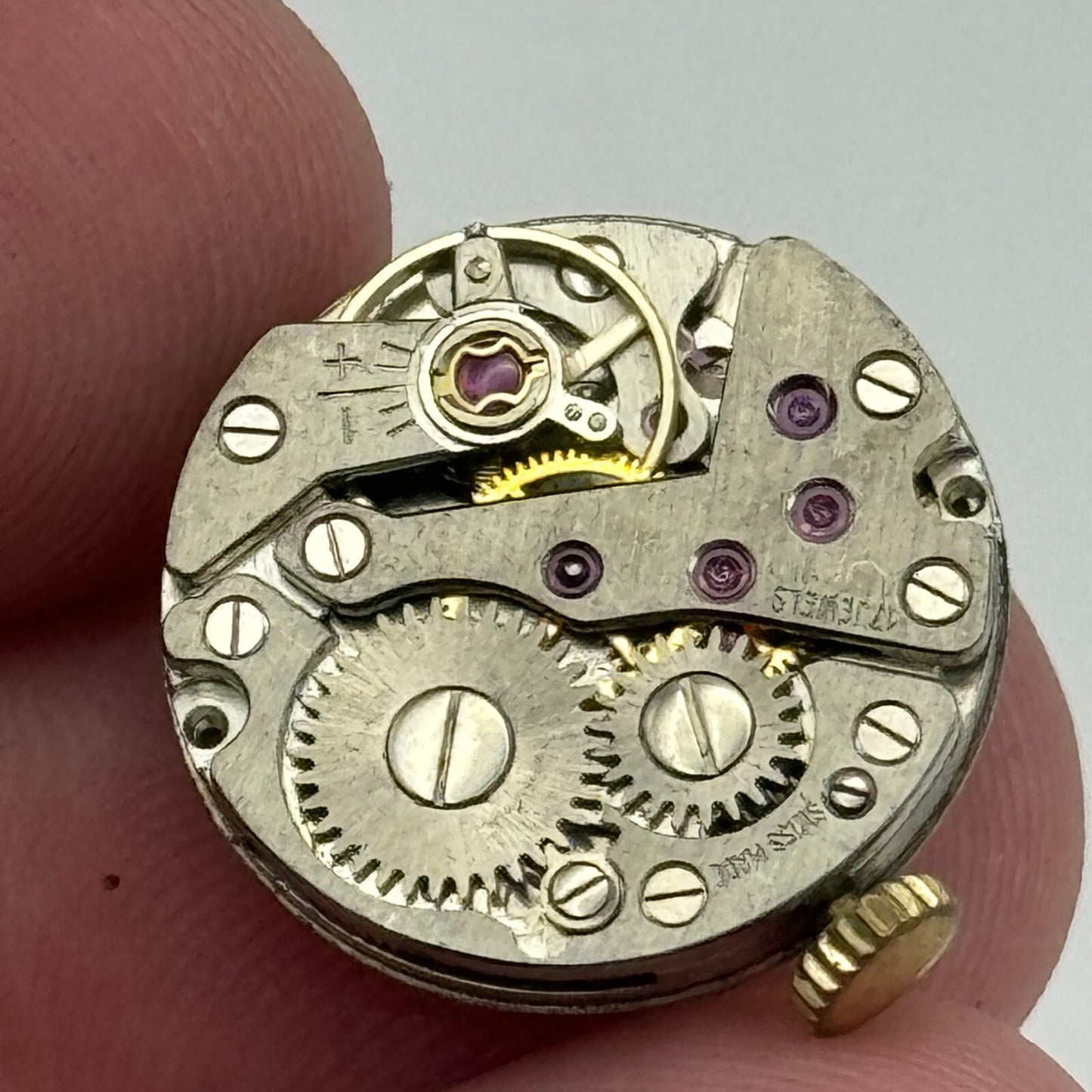 17.5mm Ladies Talis FHF 34 Balance Ok Watch Movement Swiss Vintage PARTS SPARES