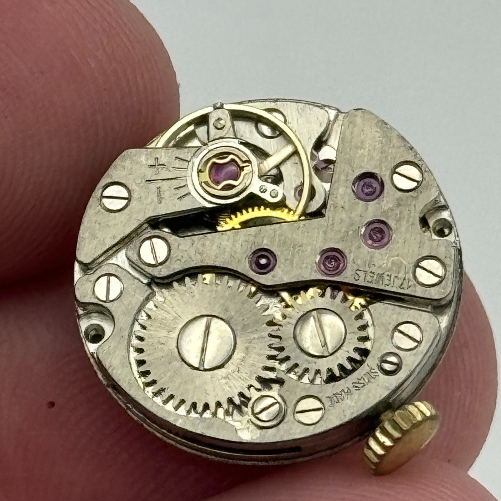 17.5mm Ladies Talis FHF 34 Balance Ok Watch Movement Swiss Vintage PARTS SPARES