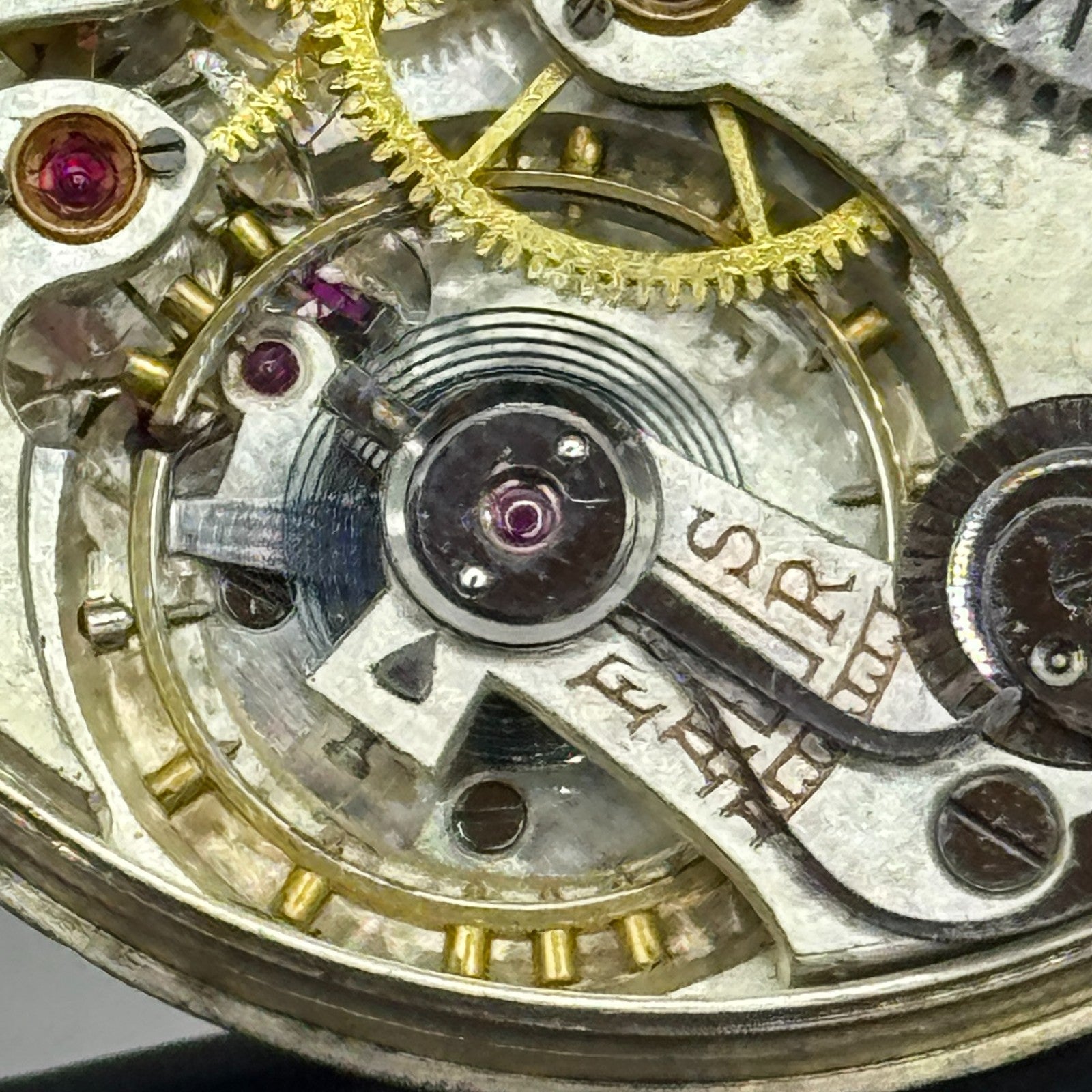 High Grade Vertex Pocket Watch Movement Hunter Jays Essex Parts 43mm