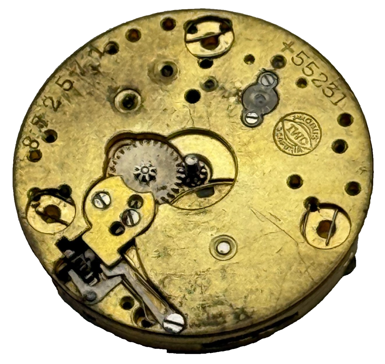 IWC Probus Schafusia Patent 55231 Watch Movement Vintage Swiss Parts 19.7mm