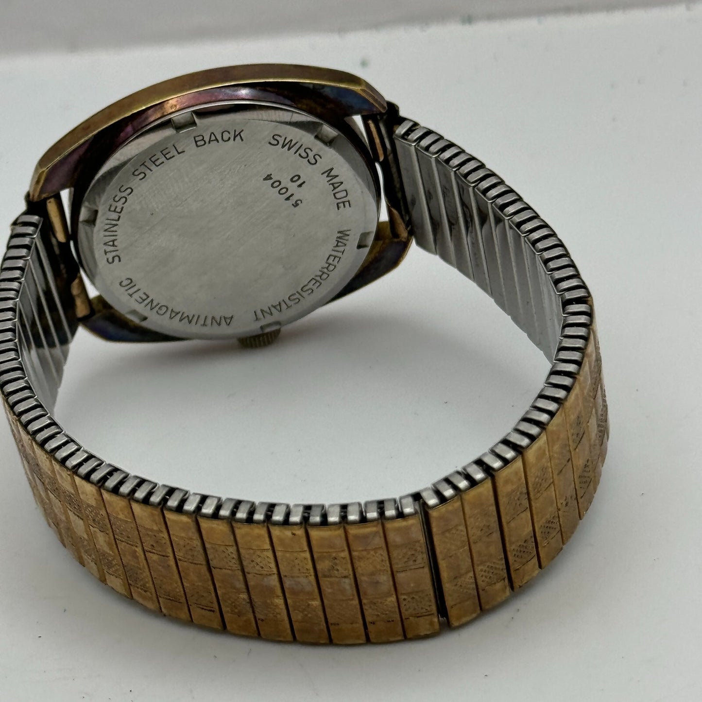 34mm Men’s Vintage Excalibur Tissot 781-1 Manual Wind Gold Plated Watch PARTS