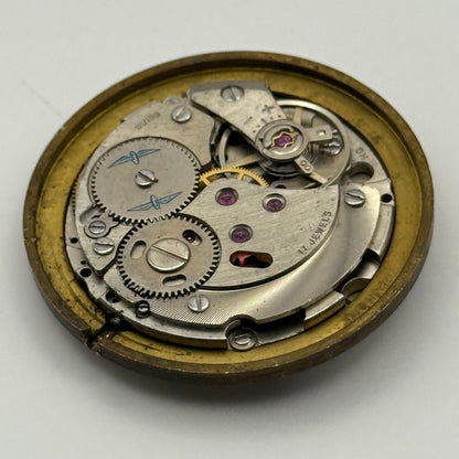AS 1900/01 Watch Movement Rotary Manual Wind Vintage Swiss Parts Repair 25.2mm