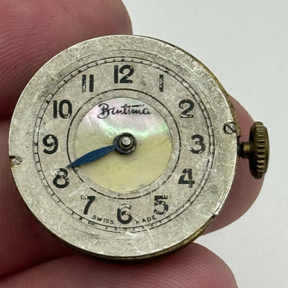 23.7mm Oris Cal 158 Bentima Mother Of Pearl Manual Wind Swiss Watch Movement