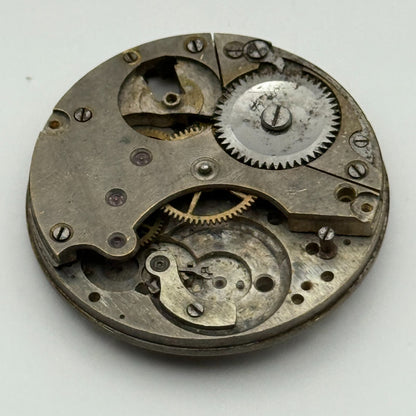 AS A Schild Trench Watch Movement Manual Wind Vintage Swiss Parts Repair 29.5mm