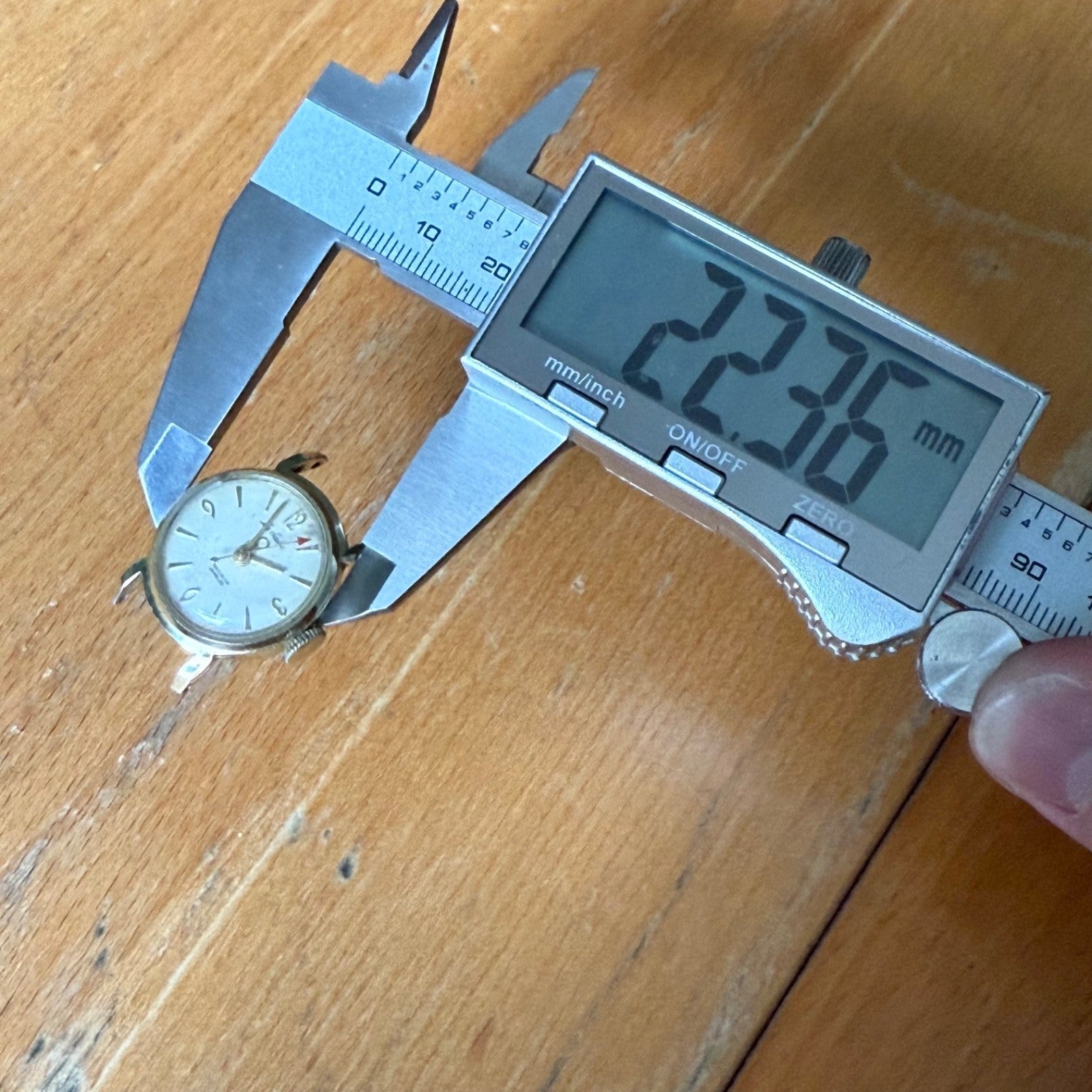 22mm Vintage Westclox La Salle Precision Jewelled Manual Wind Watch PARTS REPAIR