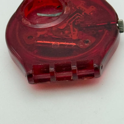 33mm Vintage 1990 Swatch GR106 Louis Watch UNTESTED PARTS REPAIR