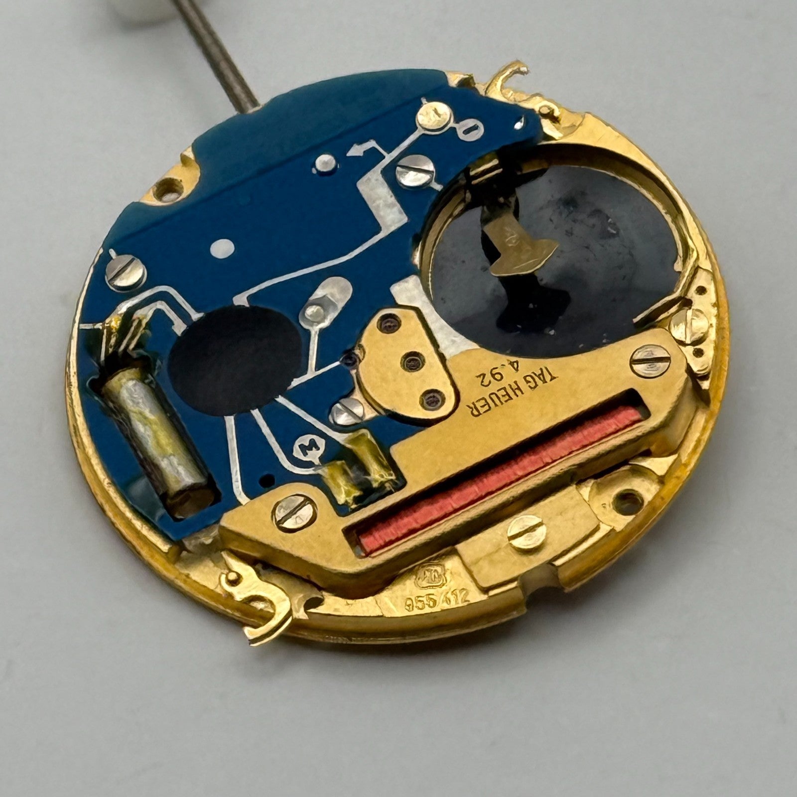 ETA 955.412 Watch Movement Running Quartz Tag Heuer 4.92 Parts Repair 23.9mm