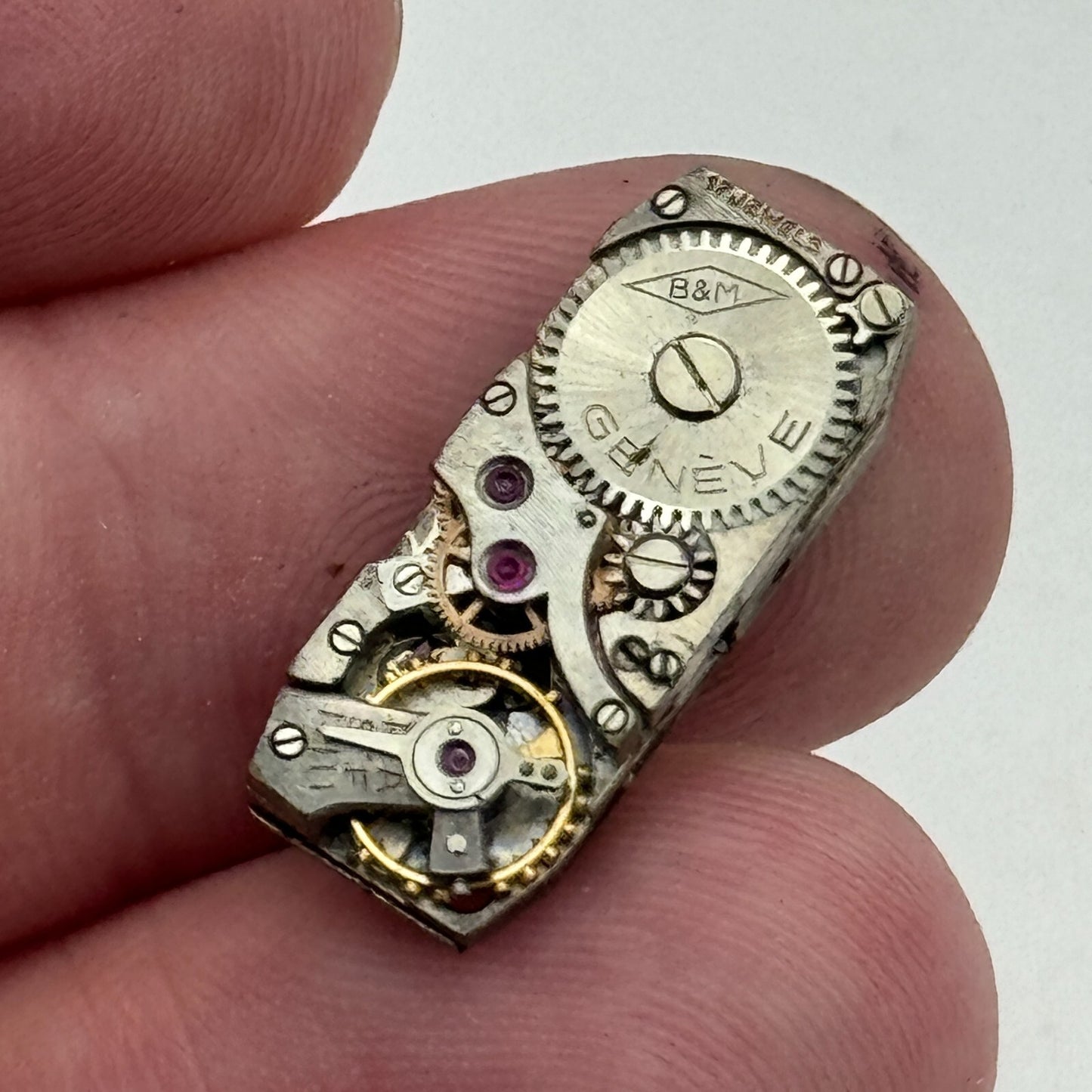 9mm Ladies Baume Mercier B&M FHF Manual Wind Watch Movement Swiss Vintage PARTS