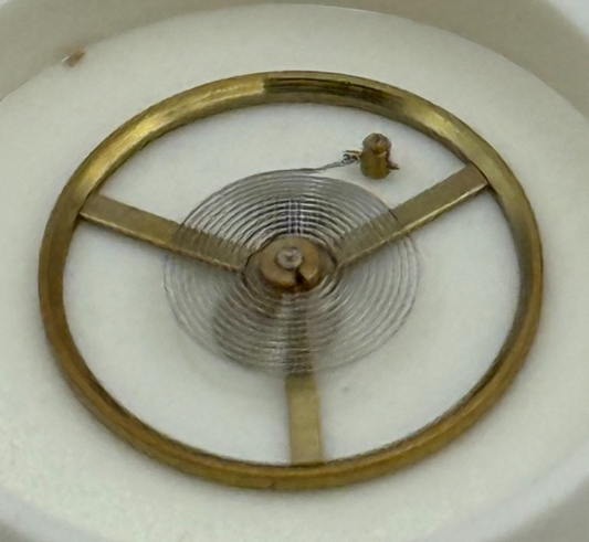 Smith 608 Elite Balance Wheel Complete And Spring 10½’’’  Watch Movement Parts 