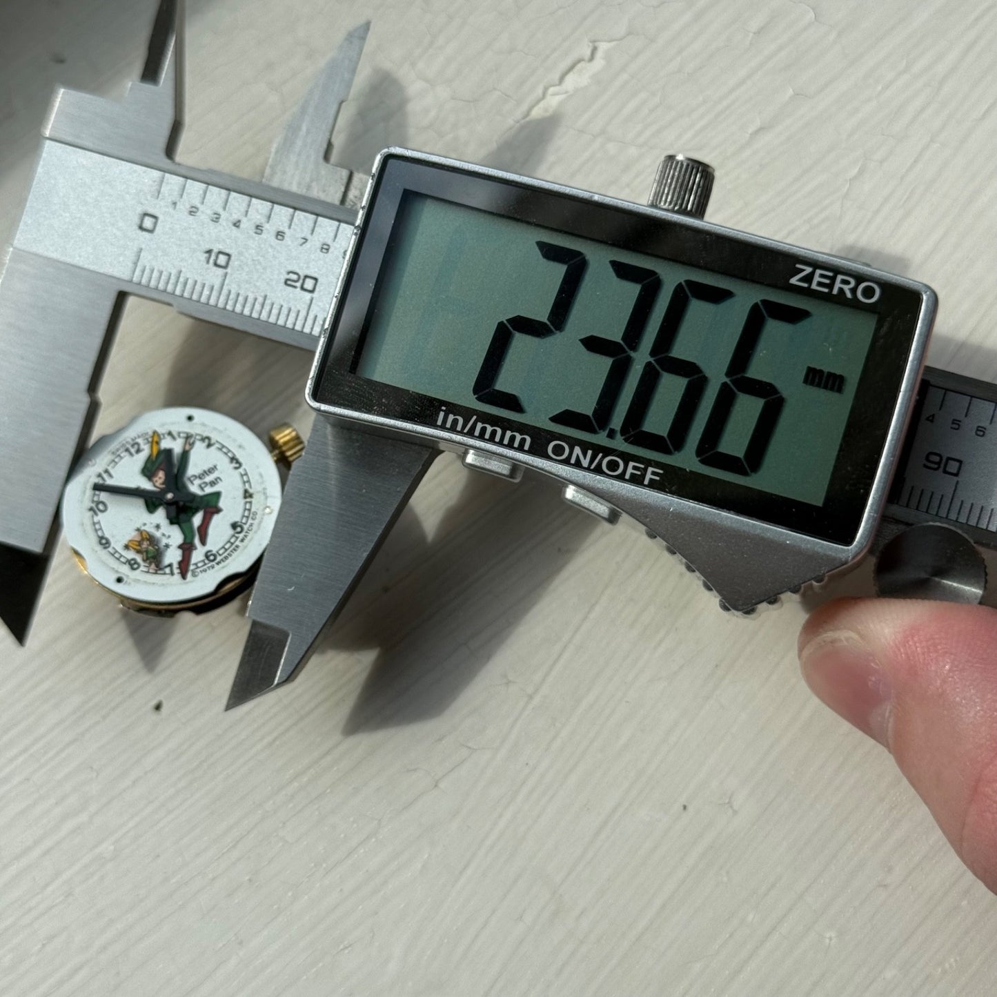 25mm Vintage 1972 Peter Pan Webster Watch Co Swiss Manual Wind PARTS / REPAIR