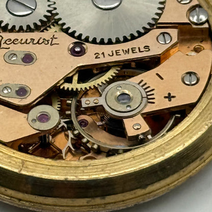 AS 1002 984 Watch Movement Accurist President Manual Wind Vintage Parts 29.7mm