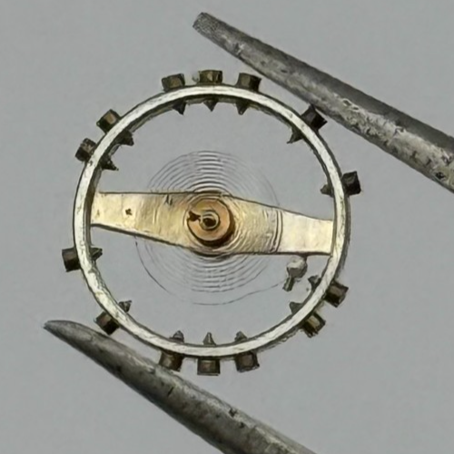 ETA 2487 Balance Wheel Complete And Spring Ord+Inca 1269 M Watch Movement Parts