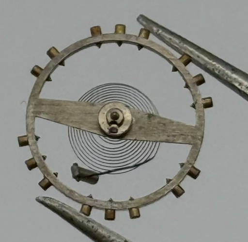 Felsa 690 Balance Wheel Complete And Spring Inca 188 M Watch Movement Parts