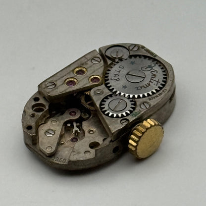 Cal 2350 Bentima Star Watch Movement Manual Wind Vintage Swiss Parts 12.9mm