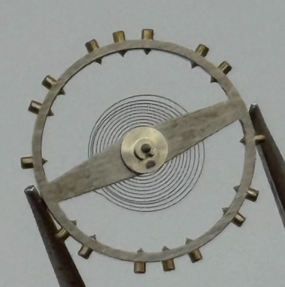 AS 1700 1767 Balance Complete 11 1/2''' Inca Renata 1404 M Watch Movement Parts