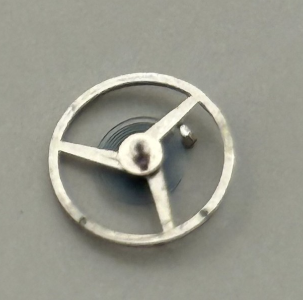 ETA 2487 Balance Wheel Complete And Spring Ord + Inca Watch Movement Parts 