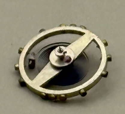 Peseux 100 Balance Wheel Complete And Spring  5¼’’’ 275 Watch Movement Parts NOS