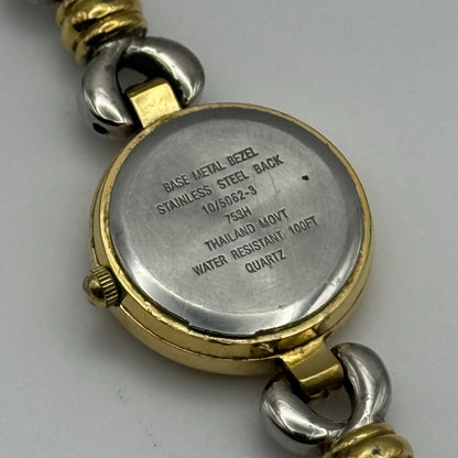 20mm Working Ladies Anne Klein III Two Tone Bracelet Quartz Watch 6.25 Inches