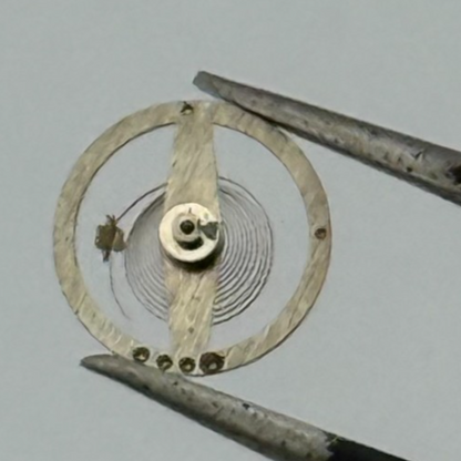 Brac 2051 Balance Wheel Complete And Spring 5 1/2’’’ 60 M Watch Movement Parts