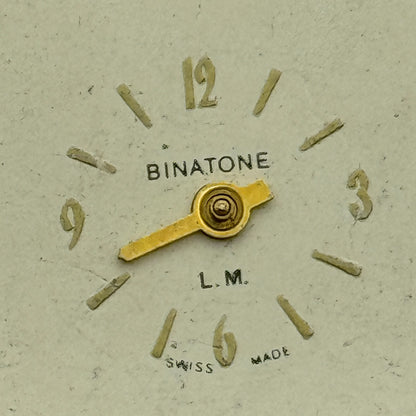 31.1mm Men's Burgana Binatone D 320 Manual Wind Swiss Watch Movement PARTS SPARE