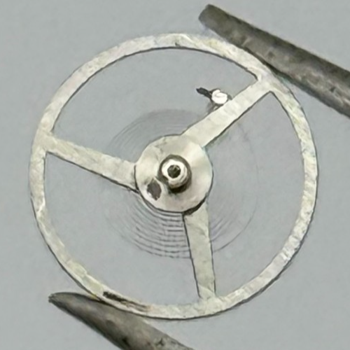 AS 1677 Balance Wheel Complete And Spring 1224 M Watch Movement Parts NOS