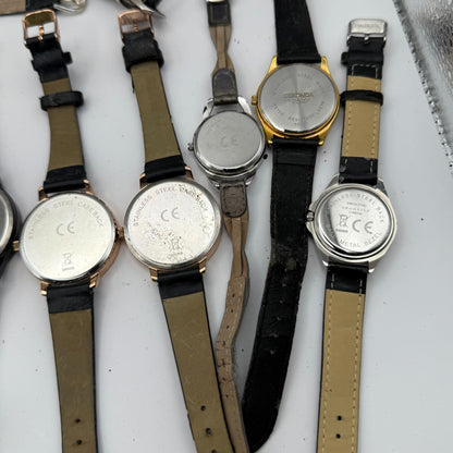 Bundle Of 16 Quartz Watches Job Lot Modern / Vintage Untested Parts / Repair