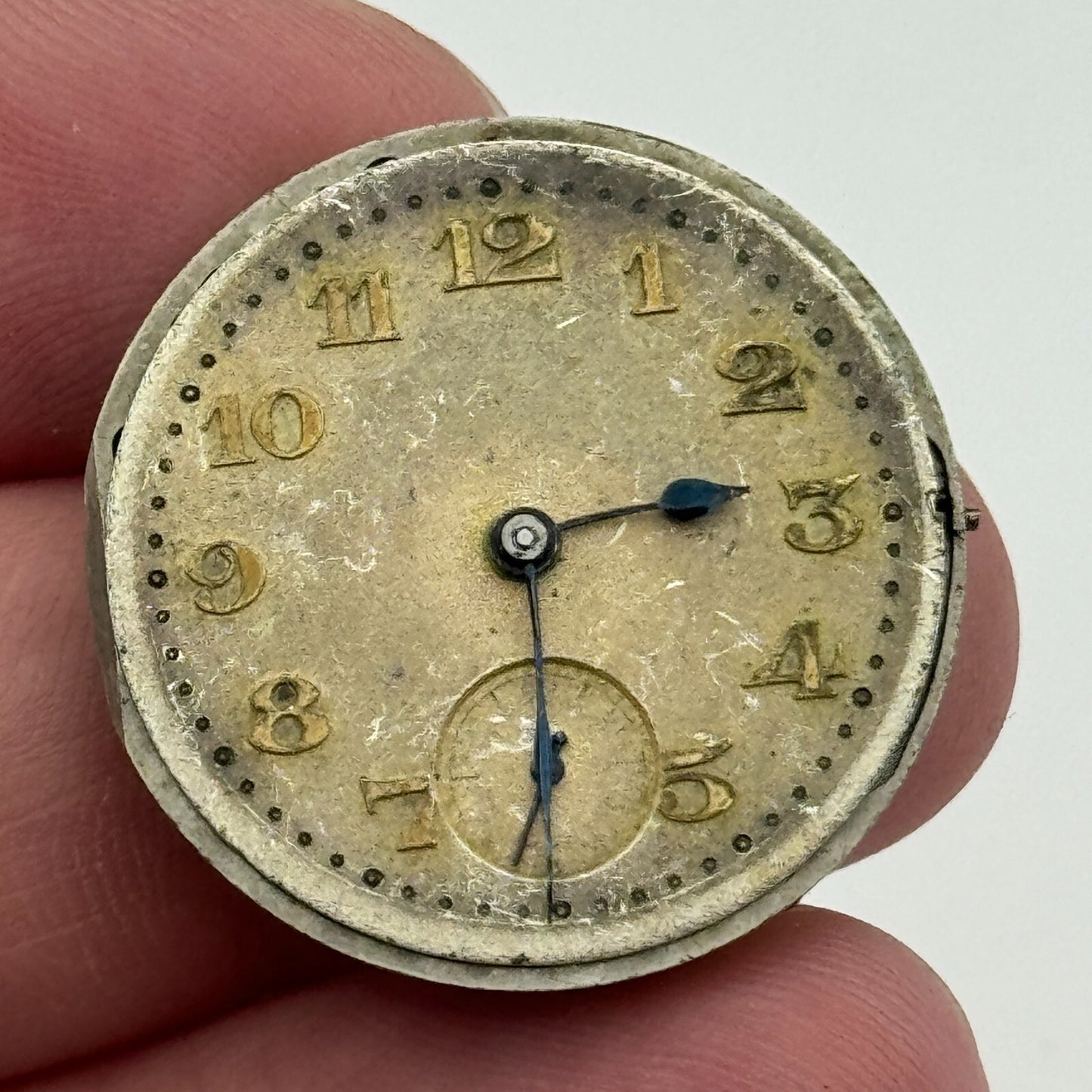 27mm Visible FHF Patent 51589 Sub Seconds Watch Movement Manual Wind Swiss PARTS