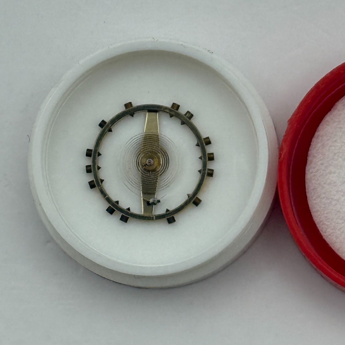 AS 984 Balance Wheel Complete And Spring 10 1/4''' 30 M Watch Movement Parts NOS